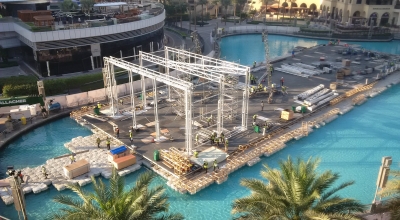 Floating Platform for Exhibition